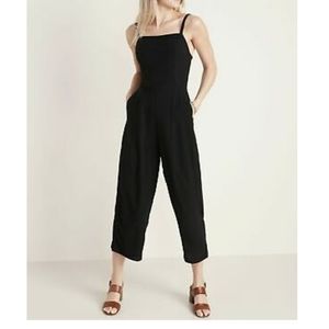 Black knit jumpsuit Size Small Tall